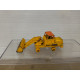 TRACTOR SHOVEL YELLOW LESNEY 69 (1) 1:100/apx 1:64 MATCHBOX NO BOX