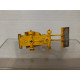 TRACTOR SHOVEL YELLOW LESNEY 69 (1) 1:100/apx 1:64 MATCHBOX NO BOX