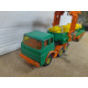 HENSCHEL HANOMAG F201S-2A CAMION + GRUA + TUBOS 1:60/apx 1:64 SIKU V350 NO BOX