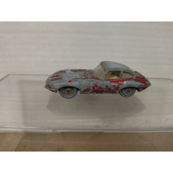 JAGUAR E-TYPE DARK RED LESNEY 32 (1) 1:65/apx 1:64 MATCHBOX NO BOX