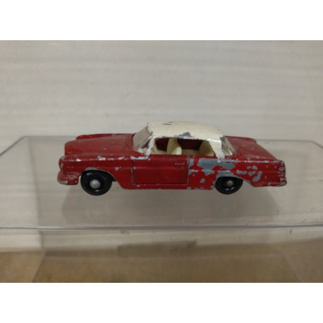 MERCEDES-BENZ W111 220 SE RED LESNEY 53 (2) 1:73/apx 1:64 MATCHBOX NO BOX