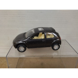 FORD KA MARRON apx 1:32/11cm Long KINSMART PULLBACK NO BOX