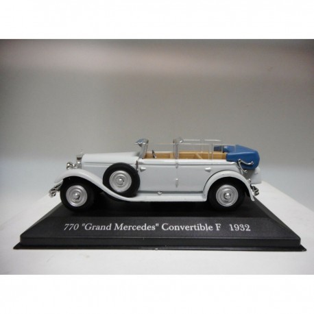 MERCEDES-BENZ 770 GRAND CONVERTIBLE F 1932 MERCEDES DeAGOSTINI IXO 1:43