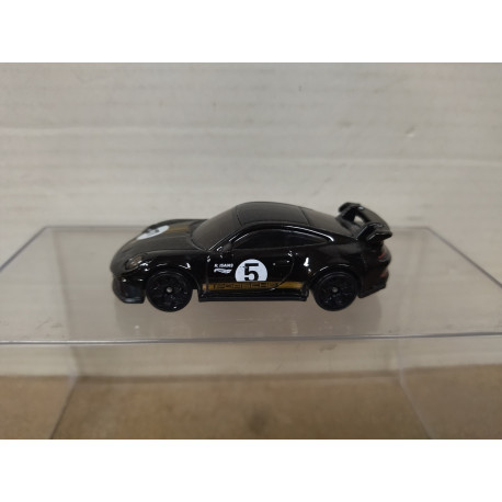 PORSCHE 911 GT3 BLACK RACE DAY 1:64 HOT WHEELS NO BOX