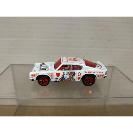 KING CUDA POKER 1:64 HOT WHEELS NO BOX