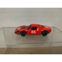 PORSCHE 904 CARRERA GTS RED 1:64 HOT WHEELS NO BOX