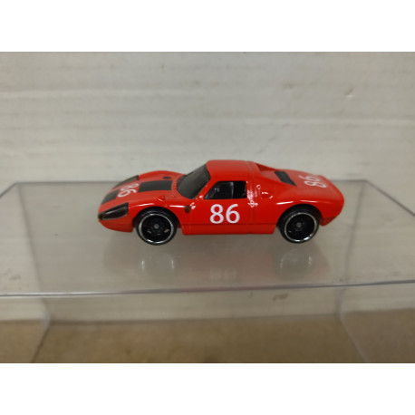 PORSCHE 904 CARRERA GTS RED 1:64 HOT WHEELS NO BOX