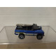 LAND ROVER SERIES II OPEN BLUE 1:64 HOT WHEELS NO BOX