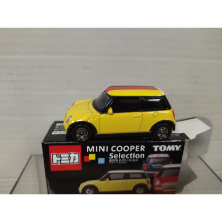 MINI COOPER SELECTION YELLOW FLAG GERMANY 1:57/apx 1:64 TOMICA