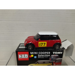 MINI COOPER SELECTION RED/WHITE n177 1:57/apx 1:64 TOMICA