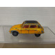 CITROEN DYANE ORANGE/BLACK (1) apx 1:64 CORGI JUNIORS NO BOX