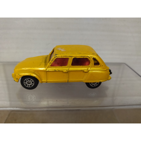 CITROEN DYANE YELLOW apx 1:64 CORGI JUNIORS NO BOX