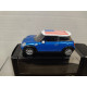 MINI COOPER ONE 2006 LIGHT BLUE USA apx 1:64 NOREV 3 INCHES (7,5cm)
