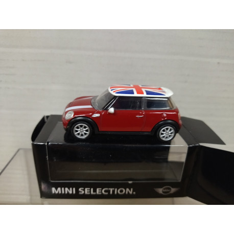 MINI COOPER ONE 2006 RED UNION JACK apx 1:64 NOREV 3 INCHES (7,5cm)