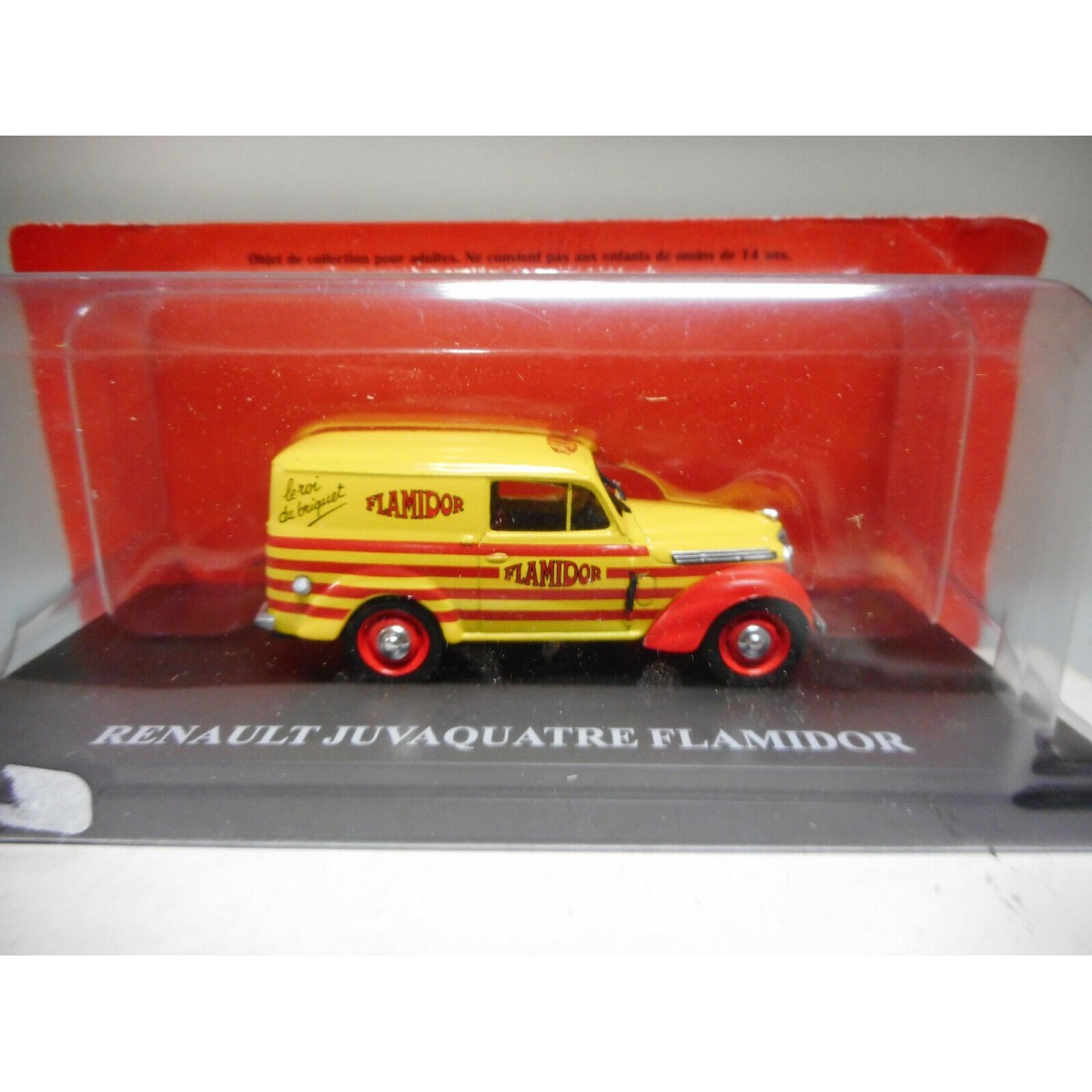 Renault - Juvaquatre Tôlée La Poste 1938 - Modèle Presse - 1/43 - Autos Miniatures