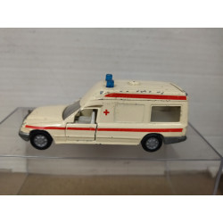 MERCEDES-BENZ W124 260E BINZ AMBULANCE 1:55/apx 1:64 SIKU 1630 NO BOX