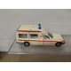 MERCEDES-BENZ W124 260E BINZ AMBULANCE (2) 1:55/apx 1:64 SIKU 1630 NO BOX