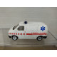 VOLKSWAGEN T4 TRANSPORTER AMBULANCE /apx 1:64 SIKU 820/824/825 NO BOX/DESGUACE