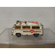 VOLKSWAGEN T2 BUS AMBULANCE MALTESER 1:60/apx 1:64 SIKU V211/212 NO BOX