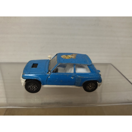 RENAULT 5 TURBO LIGHT BLUE (1) apx 1:64 CORGI NO BOX