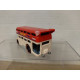 AUTOBUS TROUBLE DECKER RED 1:64 HOT WHEELS NO BOX