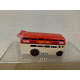 AUTOBUS TROUBLE DECKER RED 1:64 HOT WHEELS NO BOX