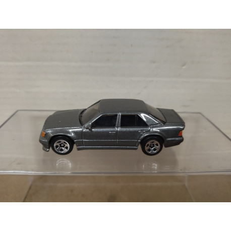 MERCEDES-BENZ W124 500 E GRIS 1:64 HOT WHEELS NO BOX