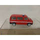 VOLKSWAGEN T4 FEUERWEHR/FIRE (2) apx 1:64 SIKU 820/824/825 NO BOX