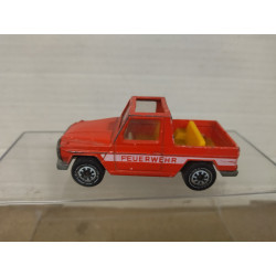 MERCEDES-BENZ W460 280GE FEUERWEHR/FIRE 1:55/apx 1:64 SIKU 1344 NO BOX