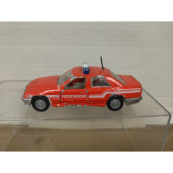 MERCEDES-BENZ W124 300E FEUERWEHR/FIRE (1) 1:55/apx 1:64 SIKU 1349 NO BOX