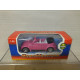 VOLKSWAGEN BEETLE CABRIOLET PINK 1:60/apx 1:64 WELLY ROAD MASTERS
