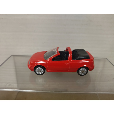 VOLKSWAGEN GOLF CABRIO RED apx 1:64 EDOCAR BOX