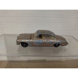 JAGUAR MK10 CHAMPAGNE LESNEY 28 (1) 1:72/apx 1:64 MATCHBOX NO BOX