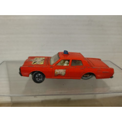 MERCURY FIRE CAR (6) SUPERFAST 59/73 1:72/apx 1:64 MATCHBOX NO BOX