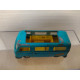 VOLKSWAGEN T2 CAMPER DORMOBILE BLUE SUPERFAST 23 1:63/apx 1:64 MATCHBOX NO BOX
