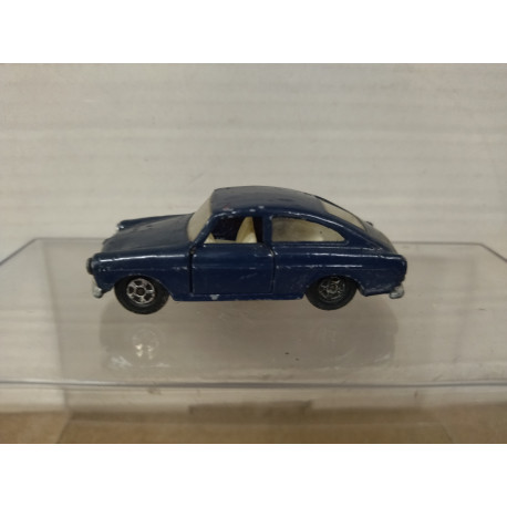 VOLKSWAGEN 1600 TL REPINTADO/BLUE LESNEY 67 1:61/apx 1:64 MATCHBOX NO BOX