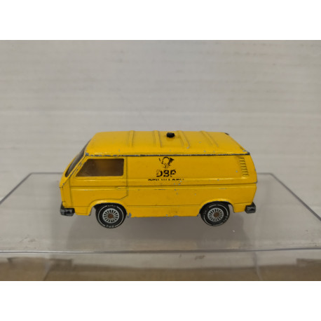 VOLKSWAGEN T3 DBP (2) YELLOW 1:55/apx 1:64 SIKU 1343 NO BOX