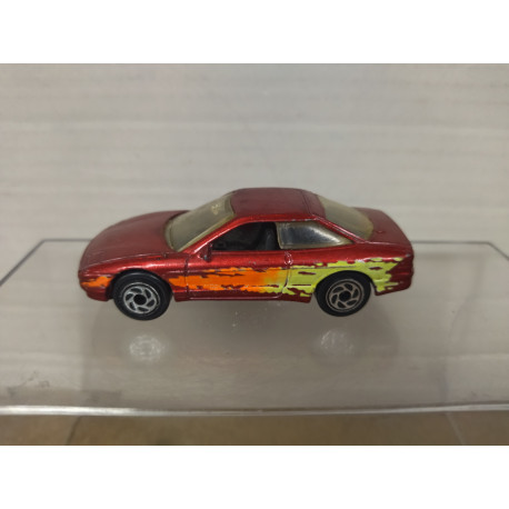 FORD PROBE RED/FLAMES MB250 1:59/apx 1:64 MATCHBOX NO BOX