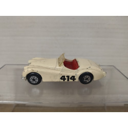 JAGUAR XK120 WHITE MB22 (1) 1:57/apx 1:64 MATCHBOX NO BOX