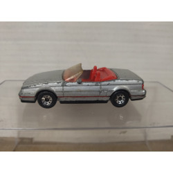 CADILLAC ALLANTE CABRIO SILVER MB65/72 (2) 1:60/apx 1:64 MATCHBOX NO BOX