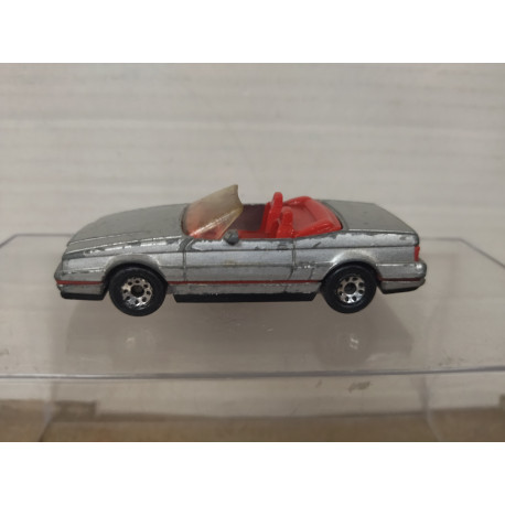 CADILLAC ALLANTE CABRIO SILVER MB65/72 (2) 1:60/apx 1:64 MATCHBOX NO BOX
