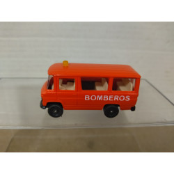 MERCEDES-BENZ L406 BOMBEROS 1:87 H0 IBERTREN NO BOX