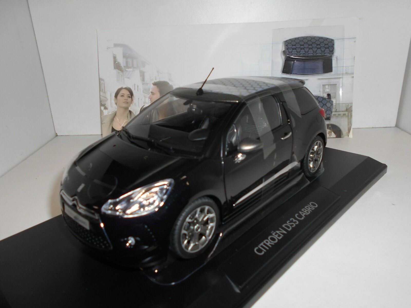 Voiture miniature citroen ds3 cabrio - Collection