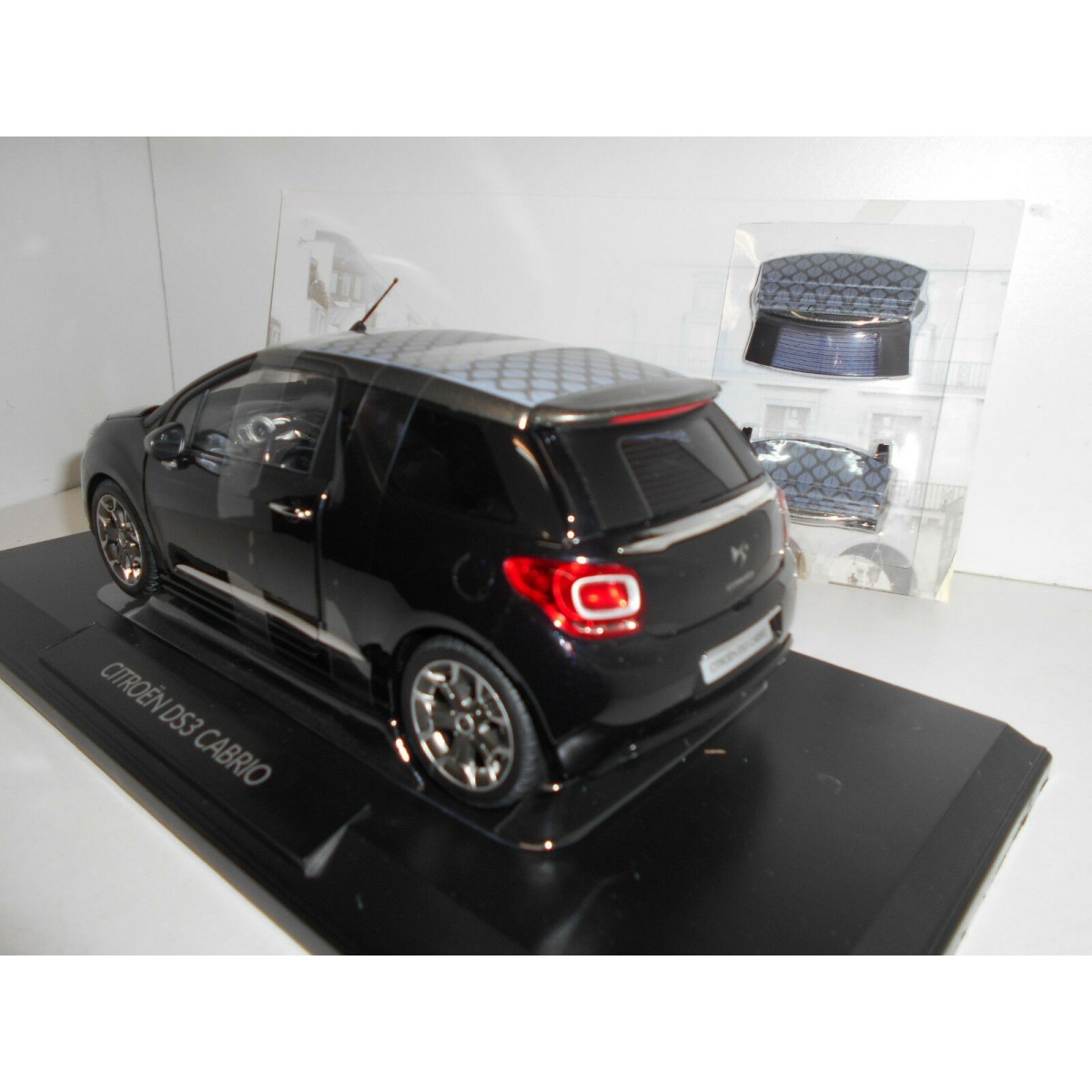 Miniature Citroën DS3 Cabrio 2012 - échelle 1:64 Norev - Multicolore - Neuf - Référence 191132
