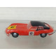 JAGUAR E-TYPE ROJO/NEGRO REPINTADO 1:87 H0 ANGUPLAS MINI CARS NO BOX