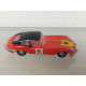 JAGUAR E-TYPE ROJO/NEGRO REPINTADO 1:87 H0 ANGUPLAS MINI CARS NO BOX