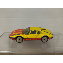 FERRARI 308 GTB LASER YELLOW/RED (3) MB70 1:55/apx 1:64 MATCHBOX NO BOX