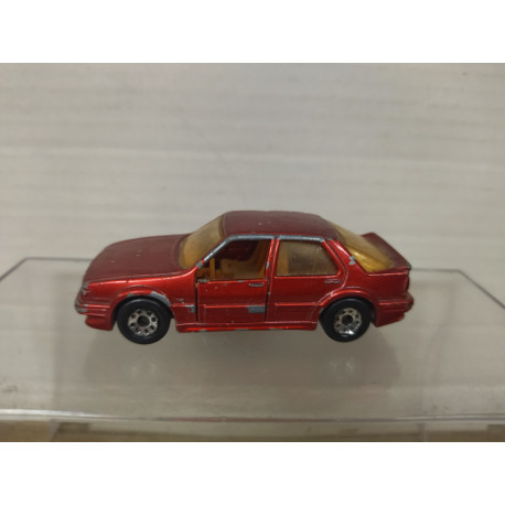 SAAB 9000 TURBO RED MB22 1:60/apx 1:64 MATCHBOX NO BOX