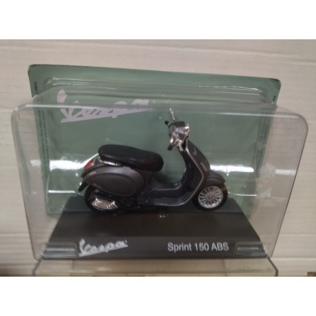 VESPA 2018 SPRINT 150 ABS GREY MOTO/BIKE 1:18 SALVAT MAISTO