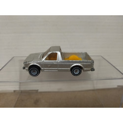 VOLKSWAGEN CADDY PICKUP TRUCK SILVER 1:55/apx 1:64 SIKU 1049 NO BOX